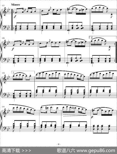吉普赛回旋曲（全国钢琴演奏（业余）考级第六级曲目）