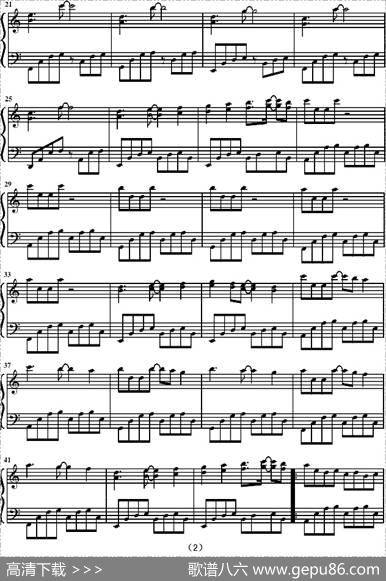 a小调钢琴曲