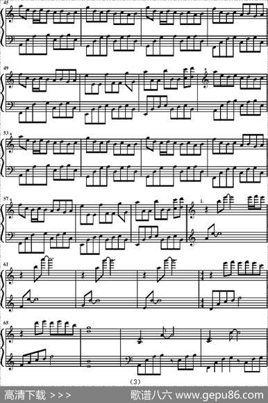 a小调钢琴曲