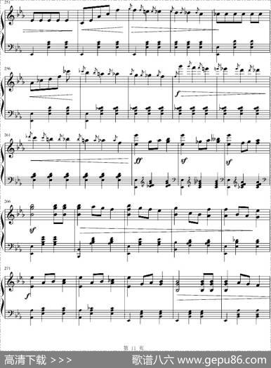 华丽的大圆舞曲（冯明东制谱版）|肖邦曲、冯明东制谱
