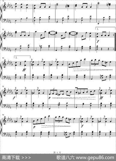 华丽的大圆舞曲（冯明东制谱版）|肖邦曲、冯明东制谱