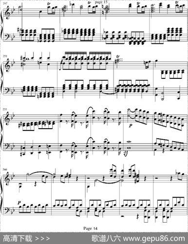 莫扎特第四十号交响曲（第一乐章）