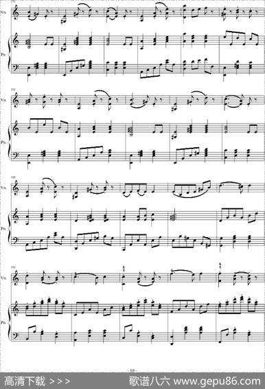 A小调舞曲（ForPianoAndViolin）
