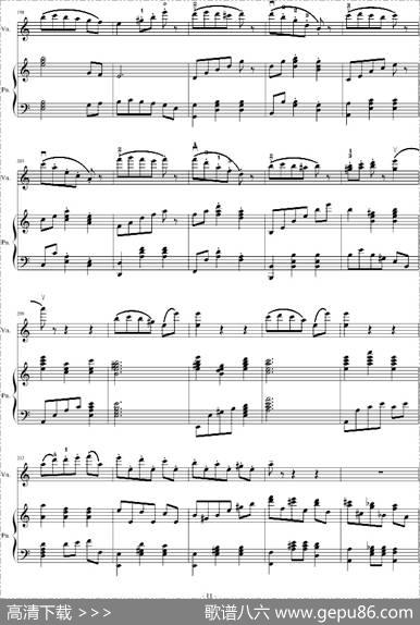 A小调舞曲（ForPianoAndViolin）