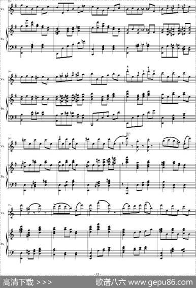 A小调舞曲（ForPianoAndViolin）