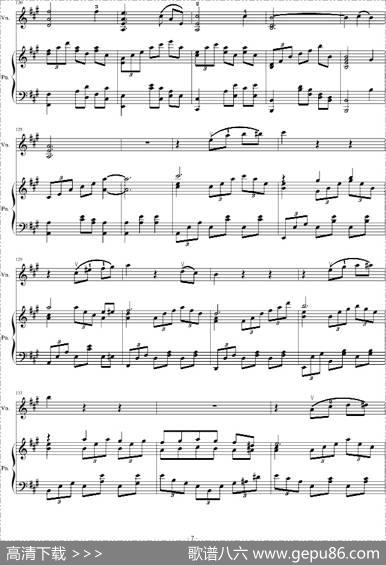 A小调舞曲（ForPianoAndViolin）