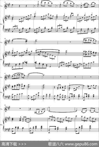 A小调舞曲（ForPianoAndViolin）