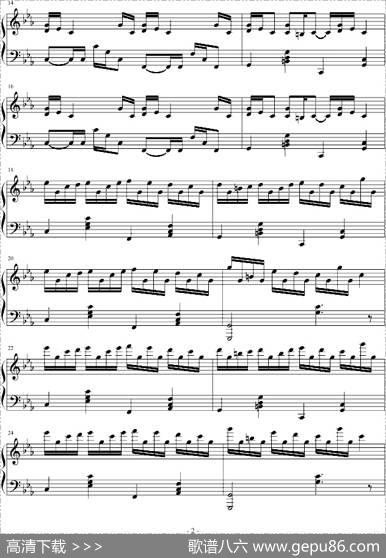 CroatianRhapsody（克罗地亚狂想曲）（风惊制谱版）