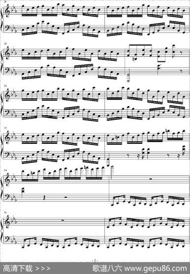 CroatianRhapsody（克罗地亚狂想曲）（风惊制谱版）