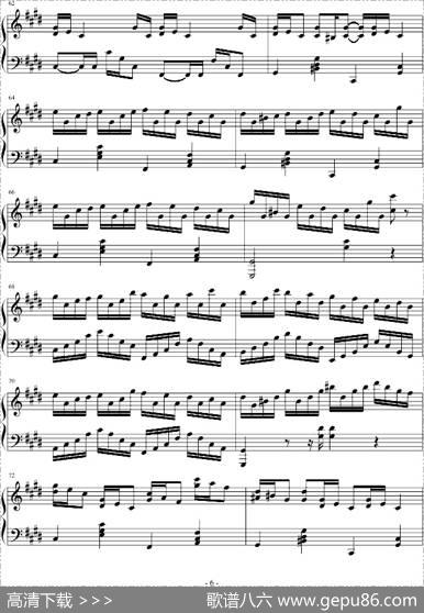 CroatianRhapsody（克罗地亚狂想曲）（风惊制谱版）