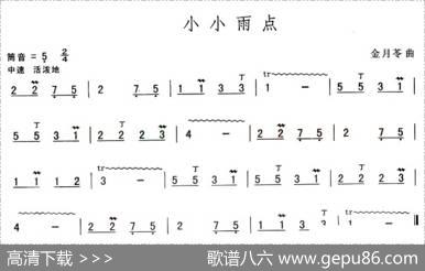 小小雨点|金月苓