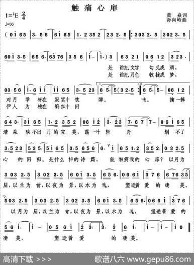 触痛心扉 - 黄焱|孙向岭