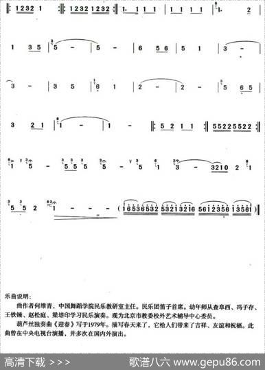 迎春（3个版本）|何维青