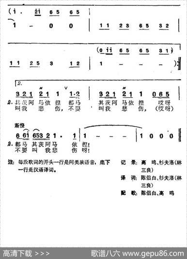 马兰恋歌