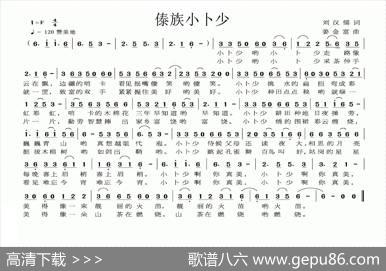 傣族小卜少 - 刘汉儒|姜金富