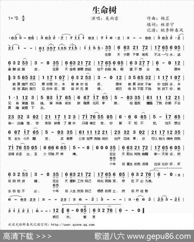生命树 - 杨芷|林若宁