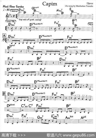 Capim（爵士钢琴曲）