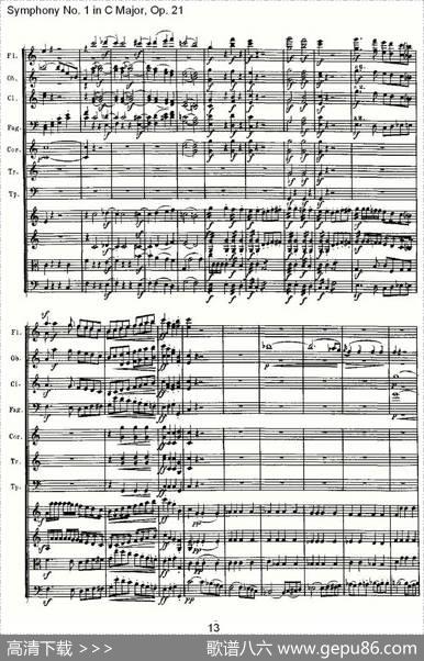 SymphonyNo.1inCMajor,Op.21（C大调第一交响曲Op.21）