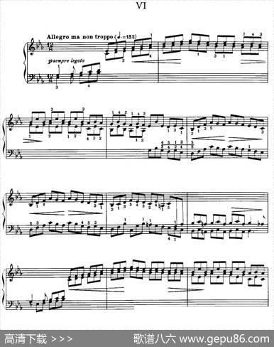 20PetitesEtudes,Op.91（20首小型练习曲）（6）|莫什科夫斯基