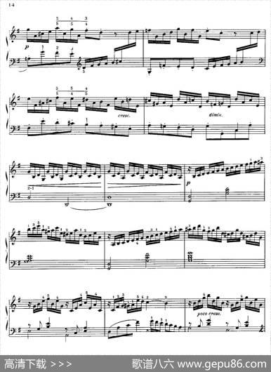 20PetitesEtudes,Op.91（20首小型练习曲）（7）|莫什科夫斯基
