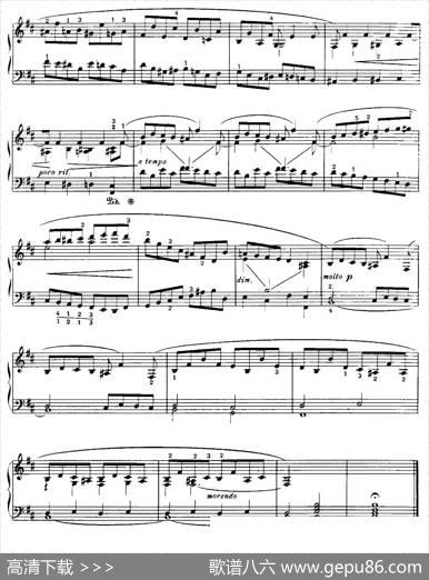 20PetitesEtudes,Op.91（20首小型练习曲）（8）|莫什科夫斯基