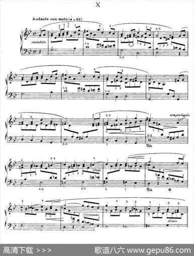 20PetitesEtudes,Op.91（20首小型练习曲）（10）|莫什科夫斯基