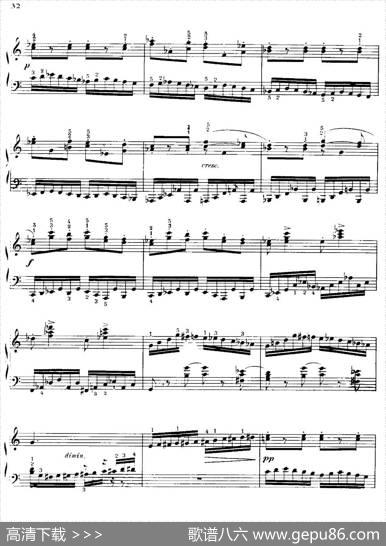 20PetitesEtudes,Op.91（20首小型练习曲）（14）|莫什科夫斯基