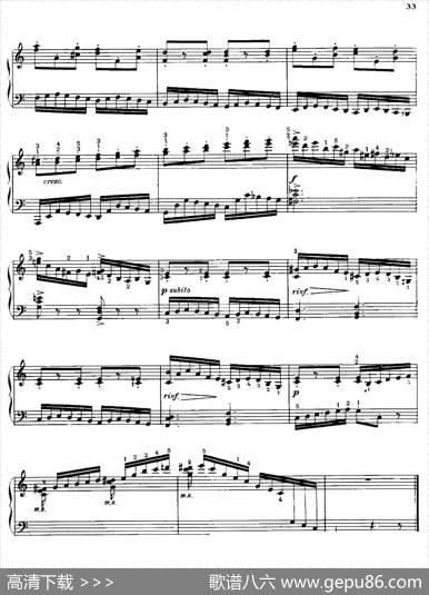 20PetitesEtudes,Op.91（20首小型练习曲）（14）|莫什科夫斯基