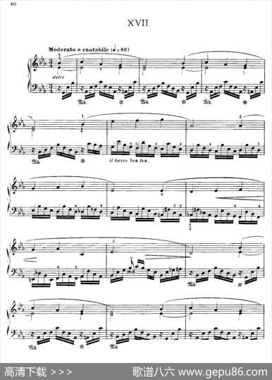 20PetitesEtudes,Op.91（20首小型练习曲）（17）|莫什科夫斯基
