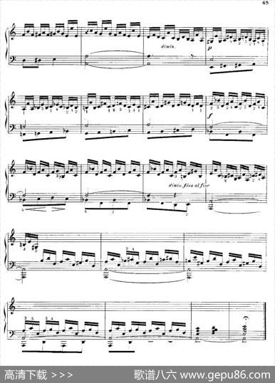 20PetitesEtudes,Op.91（20首小型练习曲）（18）|莫什科夫斯基