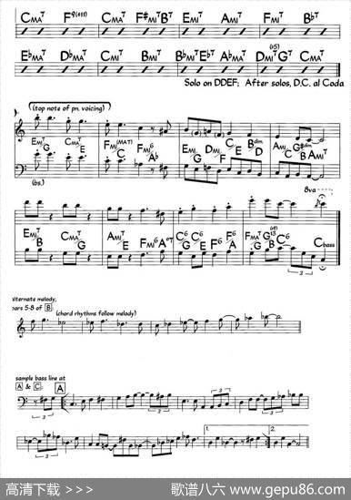 TheDuke（公爵）（爵士钢琴曲）