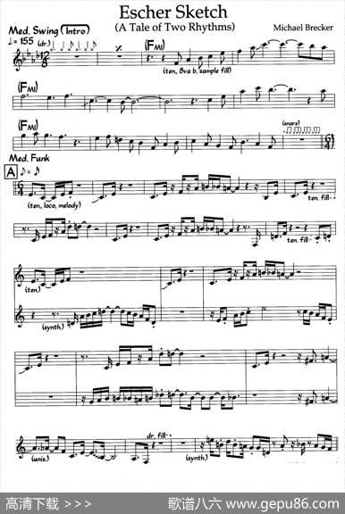EscherSketch（爵士钢琴曲）