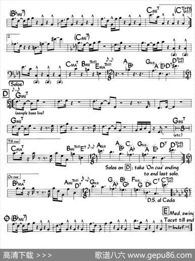 EscherSketch(Bass)（爵士钢琴曲）