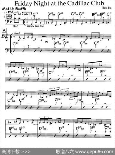 FridayNightattheCadillacClub（爵士钢琴曲）