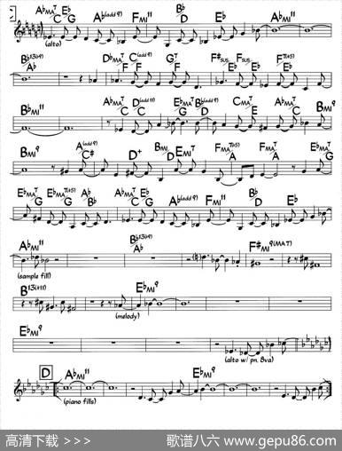 Geraldine（杰拉尔丁）（爵士钢琴曲）