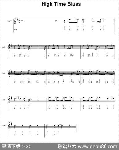 HighTimeBlues（布鲁斯）