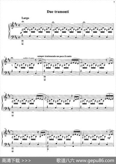 DueTramonti|LudovicoEinaudi（鲁多维科·艾奥迪）