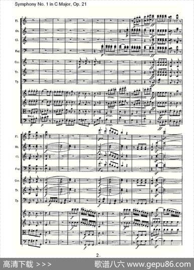 SymphonyNo.1inCMajor,Op.21（C大调第一交响曲Op.21）