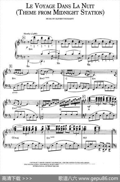 Levoyagedanslanuit(Themefrom'Midnightstation')（向黑夜出发）