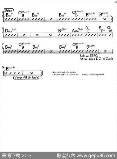 Moontide（Harmony）（爵士钢琴曲）