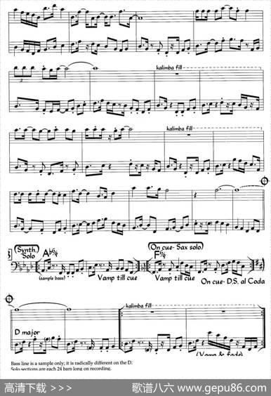 Mozambbique（莫桑比克）（爵士钢琴曲）
