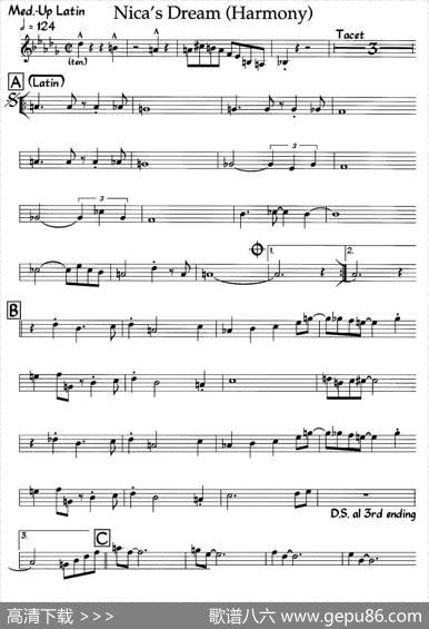 Nica'sDream(Harmony)（爵士钢琴曲）