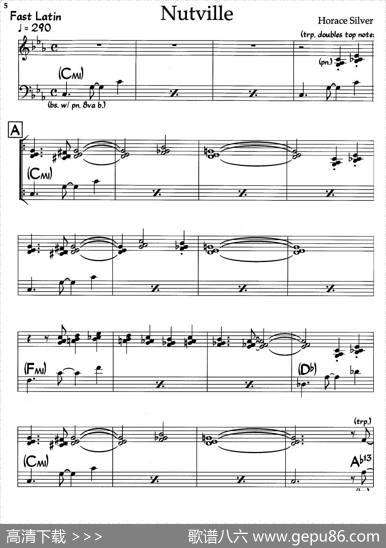 Nutville（爵士钢琴曲）