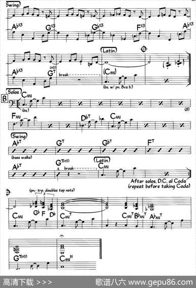 Nutville（爵士钢琴曲）