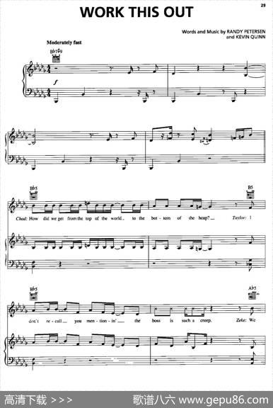 [美]WorkThisOut（正谱）