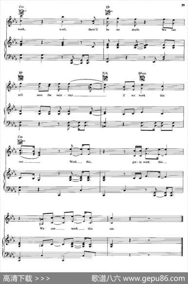 [美]WorkThisOut（正谱）