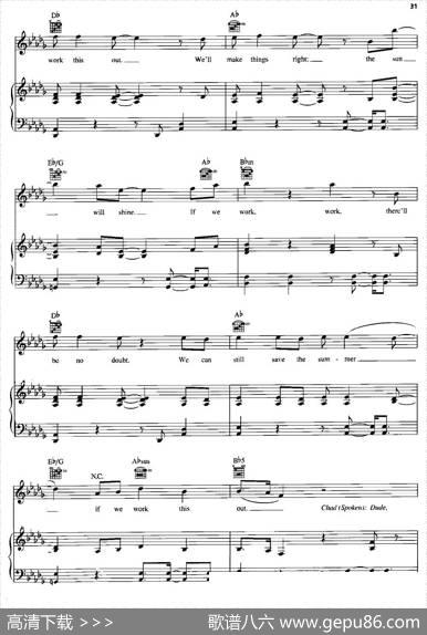 [美]WorkThisOut（正谱）