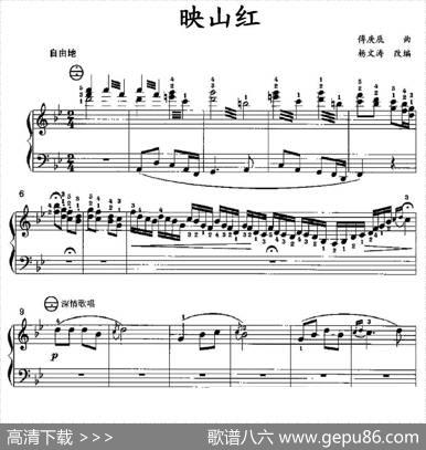 映山红|傅庚辰曲、杨文涛改编