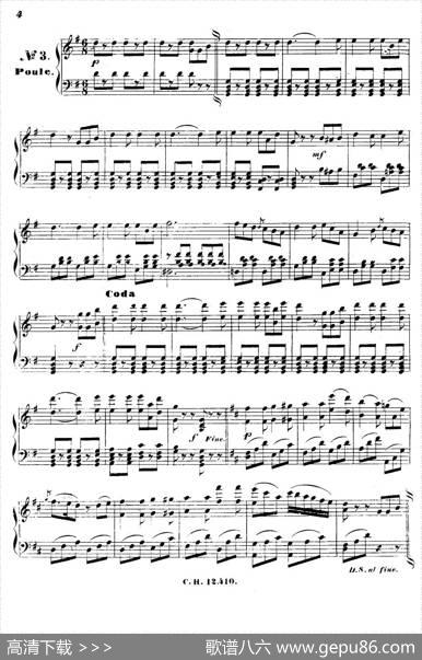 康康舞曲（奥菲斯四对舞）|约翰·施特劳斯