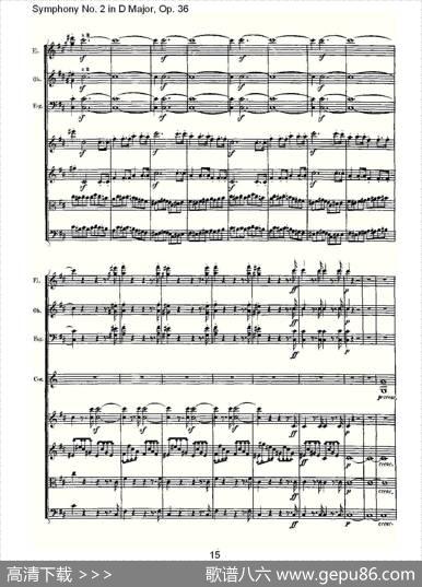 SymphonyNo.2inDMajor,Op.36（D大调第二交响曲Op.3）